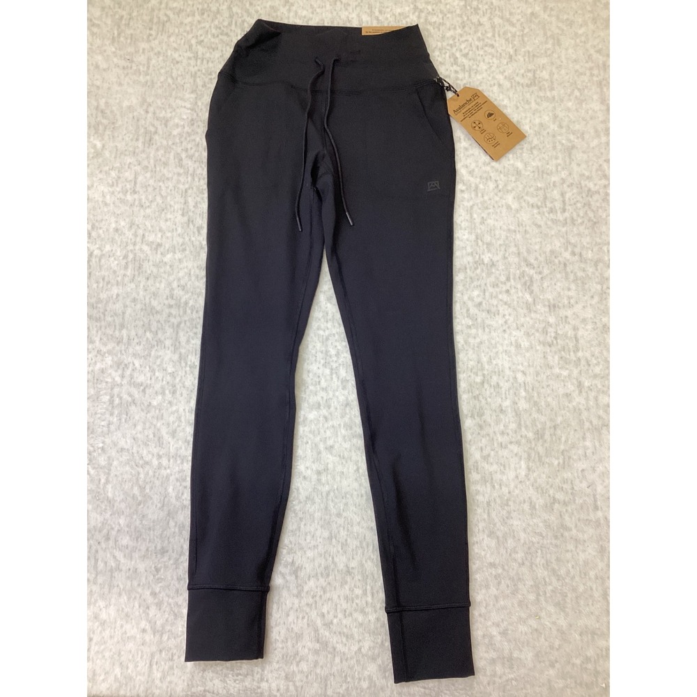 Avalanche Outdoor Supply Co Women Black High Waisted Jogger Leggings Small NWT